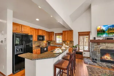 Space & Style: With ample counter space and contemporary design, this kitchen combines functionality with style, making meal prep a breeze.