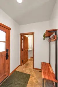 Smart & Stylish: Our storage spaces are not only functional but also blend seamlessly with the lodge's modern design, keeping your space looking sleek and organized.