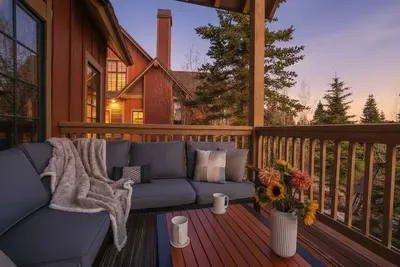 Scenic Serenity: With panoramic views of the forest and mountains, our balcony is the perfect place to reconnect with nature and find your peace.