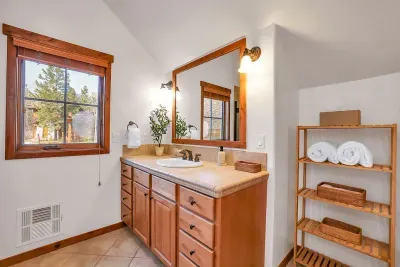 Elegant & Functional: Featuring modern fixtures and generous counter space, the primary bathroom combines style with practicality, ensuring a refreshing start or end to your day.