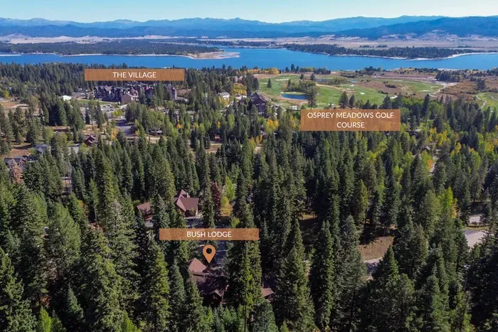 Bush Lodge at the top of Tamarack: classic alpine lodge wrapped in forest. Enjoy easy trail and road access to everything Tamarack has to offer