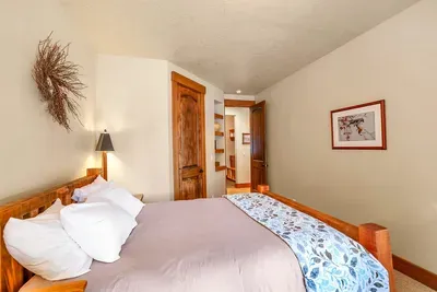 Enjoy the convenience of the main floor bedroom--With easy access, a walk-in closet, and modern amenities