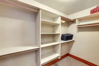 Expansive walk-in closet in the primary suite--Pack ’n Play available—easier mountain trips with little ones.