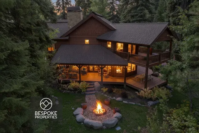 Bush Lodge: A traditional alpine lodge built for boots by the door and wood on the fire