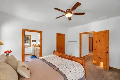 The primary ensuite offers a serene retreat so you can recharge after big days outside