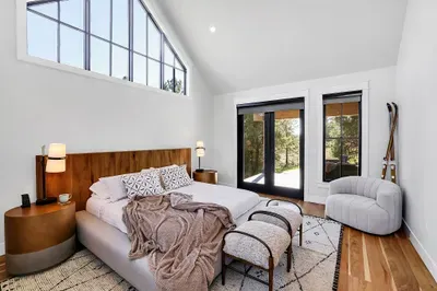 Room with a View: Wake up to scenic views from your bedroom window and coffee on the patio