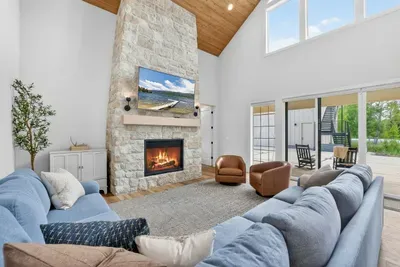 Generous, sink-in seating lets everyone gather in one room without feeling crowded, ideal for holiday visits and long weekends.