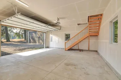 Enjoy use of the attached two-car garage, perfect in the winter! (upstairs inaccessible to guests)