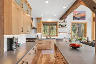 Such a thoughtfull designed kitchen--you'll find an unreal amount of storage space, plus plenty of worktop for whipping up home cooked meals