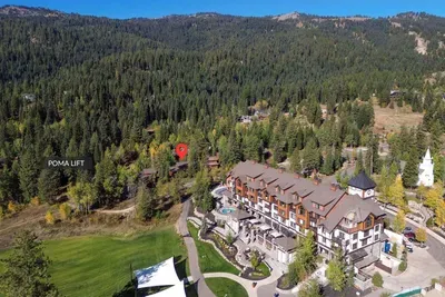 All-mountain access offered here! Enjoy groomed Nordic trails (and Poma Lift access) straight from the house in the winter, as well as endless miles of dirt hiking/biking trails in the warmer months