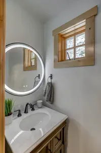 Main floor powder room