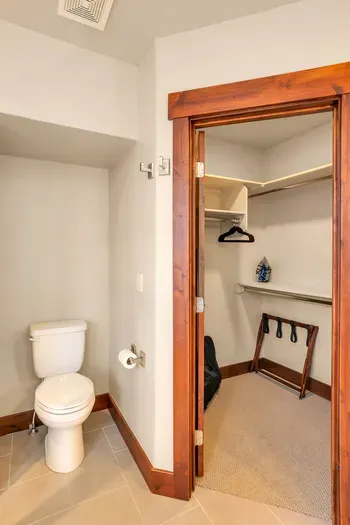 No need to pack light--Enjoy the convenience of a large walk-in closet, perfect for storing all your gear