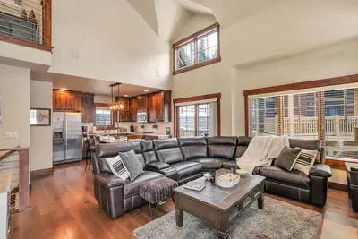 Open‑concept living, dining, and kitchen—everyone in one easy space.