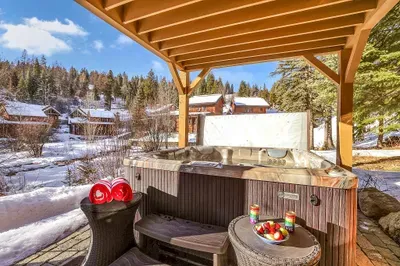 The hot tub: where sore legs and tall tales both go to loosen up