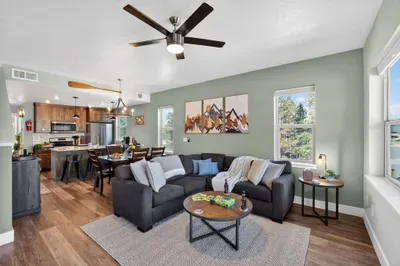 Basecamp McCall, just minutes from Payette Lake, downtown coffee, and Brundage ski days