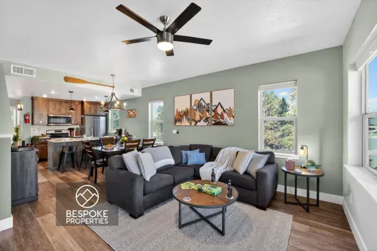 Basecamp McCall, just minutes from Payette Lake, downtown coffee, and Brundage ski days