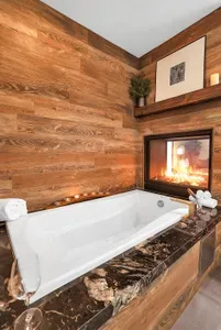 Designed to feel like a boutique hotel suite, but more relaxed—no pretension, just genuinely comfortable, high‑quality finishes.