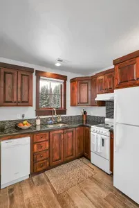 The apartment kitchen is ideal for early‑morning coffee, baby bottles, or a late‑night snack run that doesn’t wake the house.