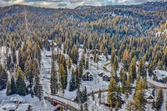 Half an acre of elbow room, with pines, peaks, and trails all around.