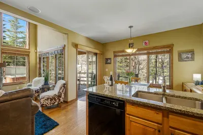 Cook, chill, and laugh together with the open floor plan
