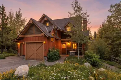 Alpine Escape is a gorgeous ski in/out 3 bedroom home in Tamarack Resort on the Buttercup Chairlift. This pet-friendly, all-season mountain retreat is beautifully situated between the West Mountain range and Lake Cascade