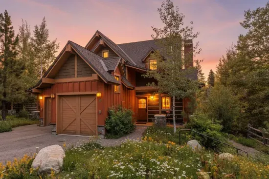Alpine Escape is a gorgeous ski in/out 3 bedroom home in Tamarack Resort on the Buttercup Chairlift. This pet-friendly, all-season mountain retreat is beautifully situated between the West Mountain range and Lake Cascade