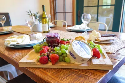 Whether you're preparing a quick snack or a gourmet meal, Alpine Escape's open design allows you to stay engaged with guests while showcasing your culinary skills