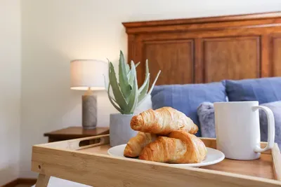 Enjoy slow mornings and restful nights