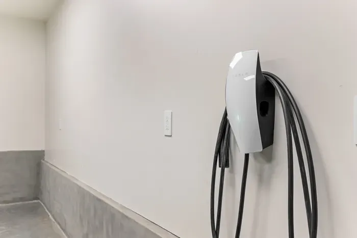 Tesla EV charger ready for your next electric road trip to McCall.