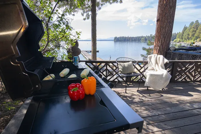Beer in hand, brats on the BBQ, bare feet on the dock, and nowhere else you need to be