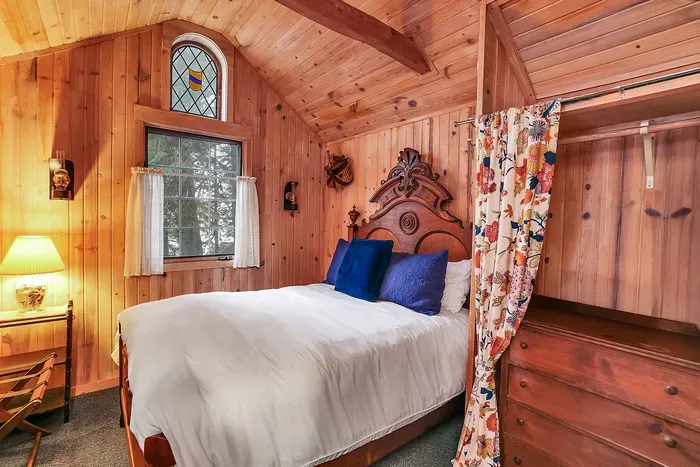A full bed, private bath, and just enough separation to feel like your own retreat