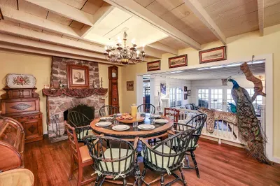 Historic, humble, and full of heart—that’s Inertia Inn (the fireplace is not operational)