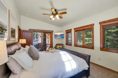 Put on those slippers and take your coffee on the patio where you're already facing trails, fairway, and big Tamarack sky