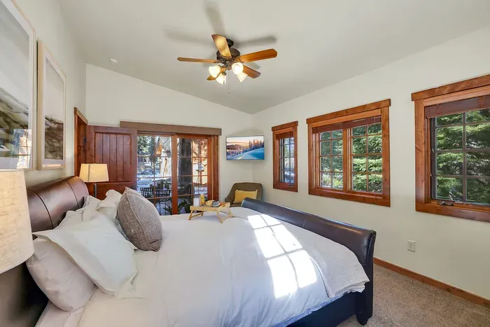 Put on those slippers and take your coffee on the patio where you're already facing trails, fairway, and big Tamarack sky