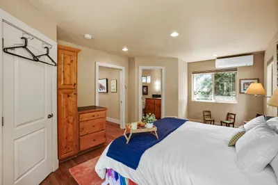 This suite also offers a mini-split with heat and AC