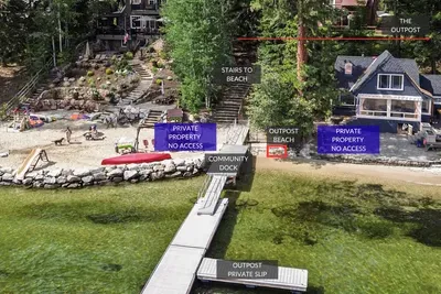 Sylvan Beach is such a lovely community! Be sure to pay special attention to The Outpost's access and respect private property :)