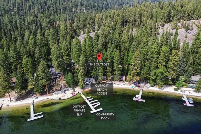 The ultimate outdoor playground on Payette Lake! Enjoy access to your own private slip on the community dock as well as 10' of sandy beach frontage. In the winter, you're just minutes from snowmobile trail access