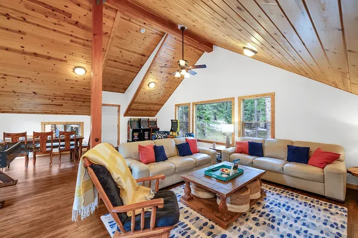 Room to Play: Escape to the bonus room for hours of entertainment, where games and comfy seating create the ideal environment for fun and relaxation