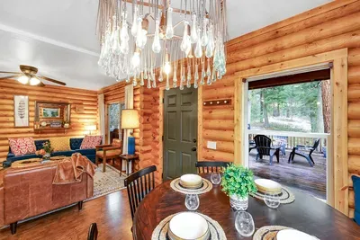 Ample outdoor square footage--quick access to the wraparound deck invites the outdoors in