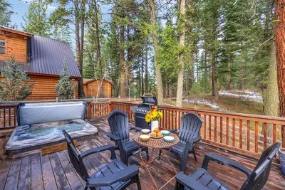The deck and surrounding outdoor space offer the ultimate escape, with direct access to trails and endless opportunities to connect with McCall