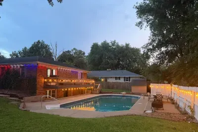 Pool Home with Entertainment Room — 6BR in Evansville, IN