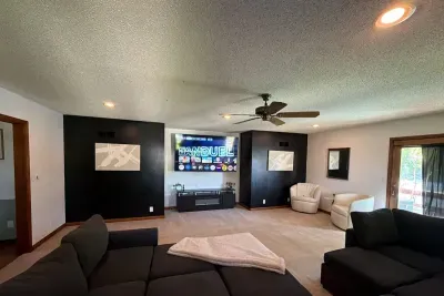 Pool Home with Entertainment Room — 6BR in Evansville, IN