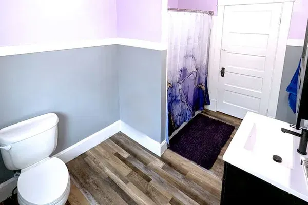 Purple Bathroom 2 - Full Bath.