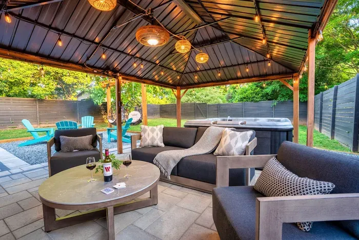 Uptown Oasis | Hot Tub | Swing Chairs | Fire Pit - image 44 of 47