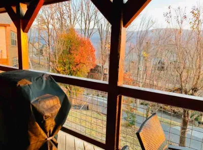 Seasonal views from the upper deck!