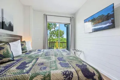 The second king bedroom also features a 43" Roku Smart TV - perfect for streaming your favorite content!