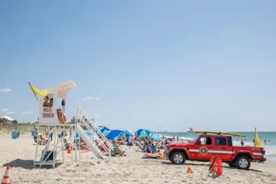 Swim with confidence!  Lifeguards are on duty all summer long (May–September) at the public beach access, keeping your beach days safe and fun.