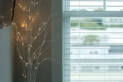 Sleep under the soft glow of nature-inspired charm.  This illuminated tree brings a serene, magical touch to your stay.