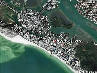 Prime beachside location near white-sand shores and turquoise Gulf waters