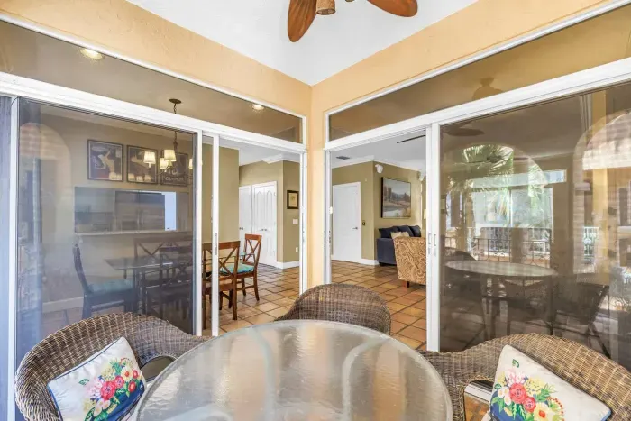 Sunlit Outdoor Dining Space: Enjoy meals with a view in this breezy outdoor oasis!